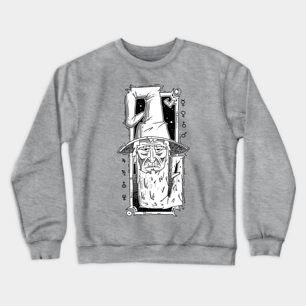 Wizard Crewneck Sweatshirt by OsFrontis